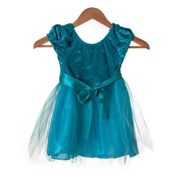 Princess Expressions TealBlue Dress Toddler Size M - Picture 2 of 8